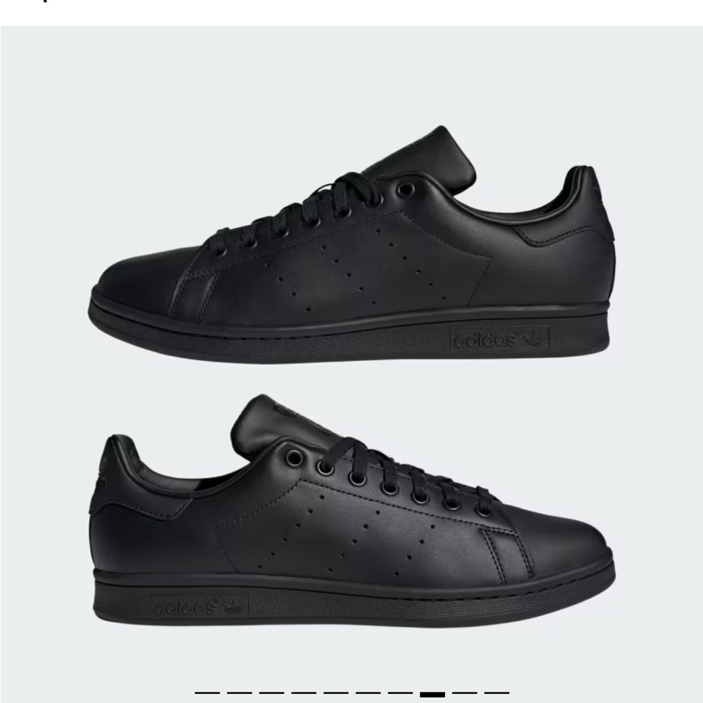 Adidas Men's Black Sneakers NWOT